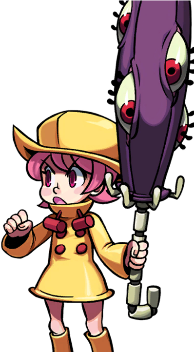 Ignoring Him Doesn't Work, So You Have To Tell Them - Skullgirls Characters (417x721)