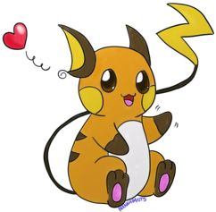 Pokémon Wolpeyper Entitled Raichu Cutie - Imagenes De Pokemones Y Raichu (500x269)