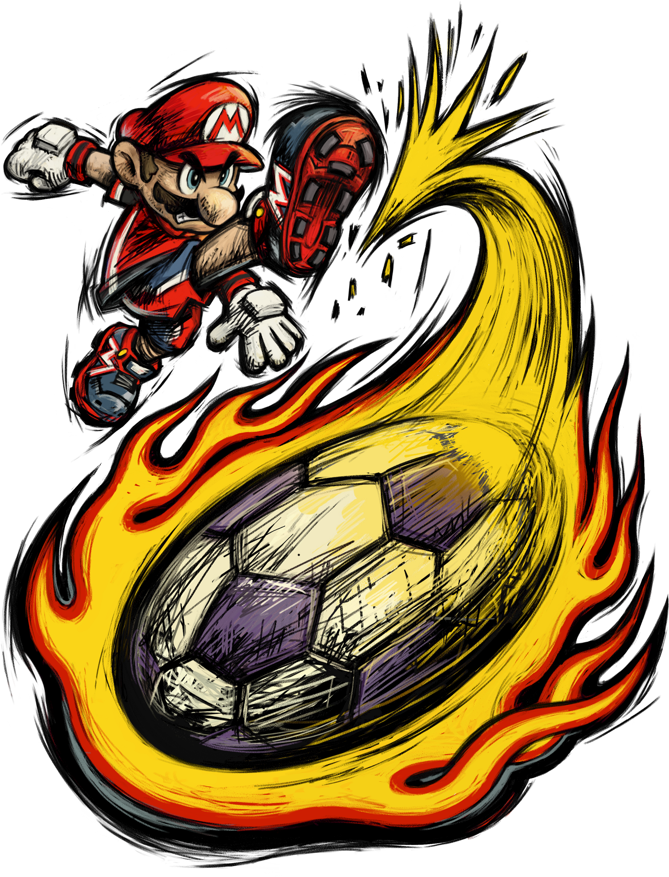 Mario Strikers Charged - Nintendo Mario Strikers Charged (2202x2916)