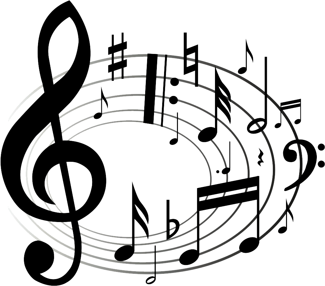 Freedom And So It Continues - Music Note Clipart Black And White (1224x1224)