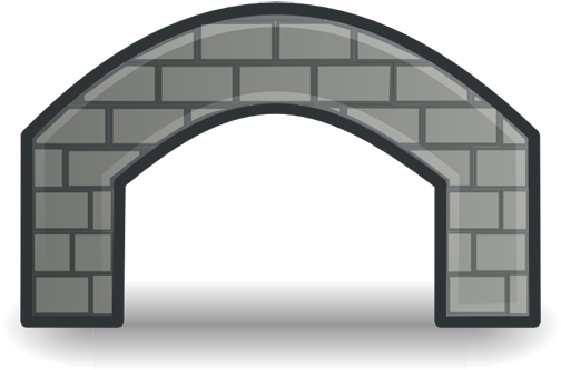 Review 542 Arch Bridge Clipart - Icon (512x512)