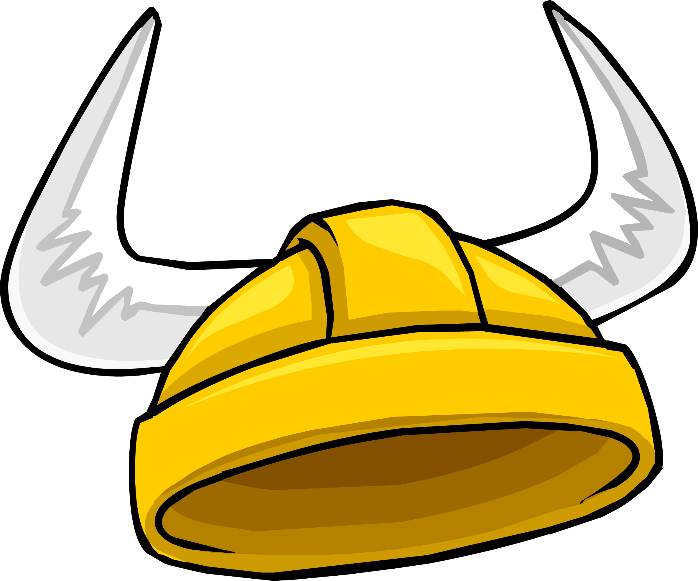 Gold Viking Helmet - Viking Helmet Club Penguin (2368x1971)