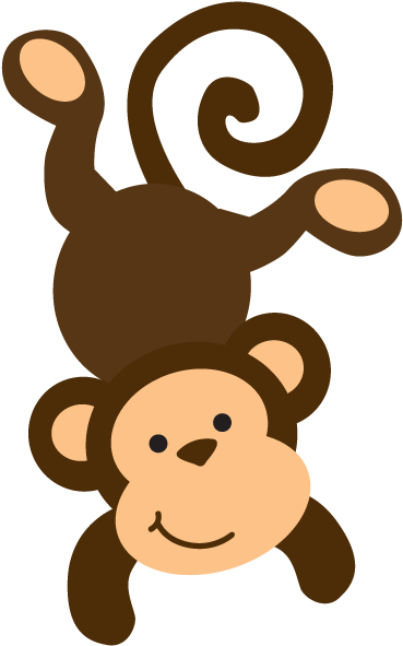 #babyshower #invitacion #jungla #mono - Macaco Safari Desenho (384x618)
