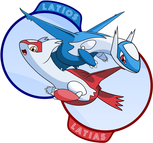 Latias And Latios Normal Textless Backgroundless - Latias (512x512)