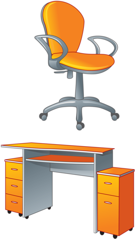 Explore Office Supplies, Clip Art And More - Office Chair (308x500)