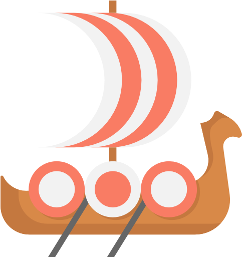 Viking Ship Free Icon - Viking Ships (512x512)