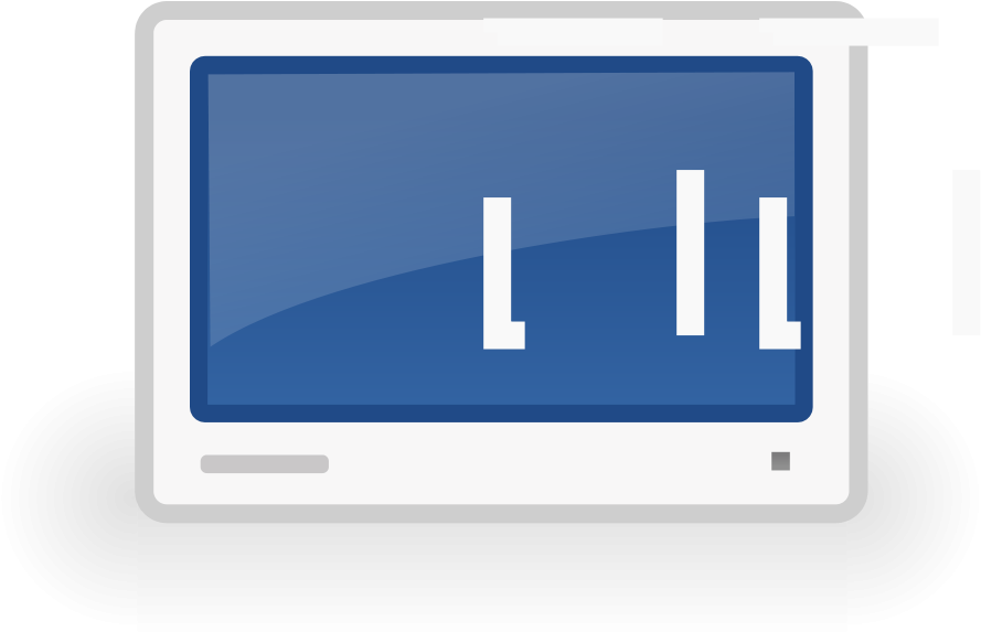 Computer Desk Clipart, Vector Clip Art Online, Royalty - Clip Art (900x575)