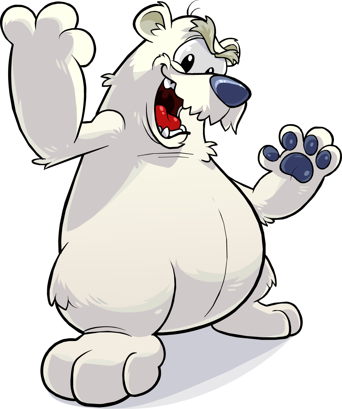Club Penguin Wiki - Club Penguin Polar Bear (1107x1324)