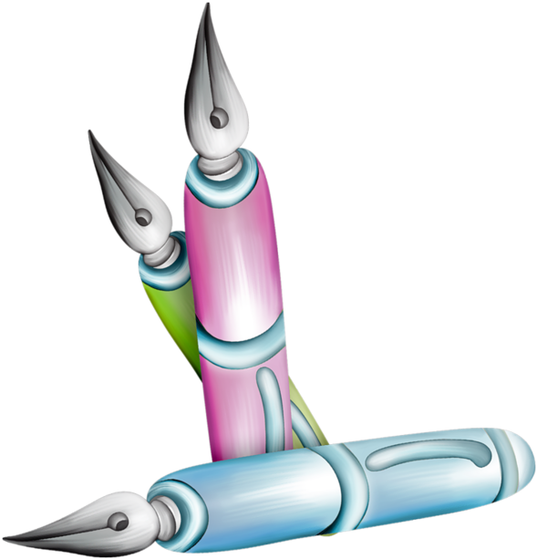 Clip Art - Pen (600x624)