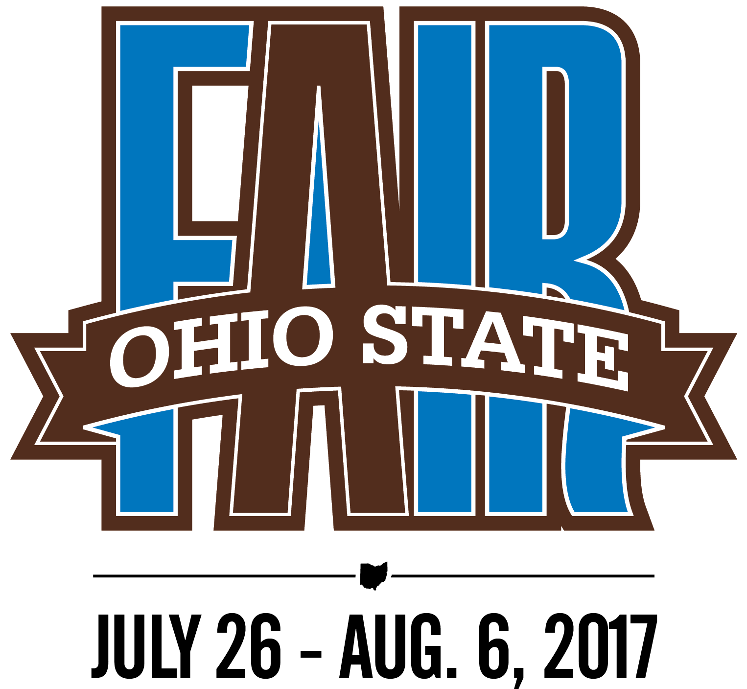 The Central Ohio Model Railroad Club At The Ohio State - Ohio State Fair Logo (1577x1576)
