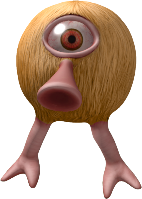 One-eyed Monster - Cartoon (700x700)