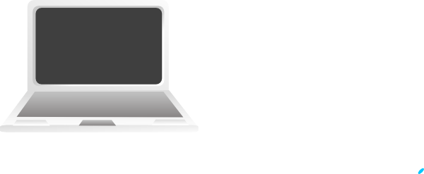 Laptop Clipart Mac Laptop - Clipart Mac (600x247)