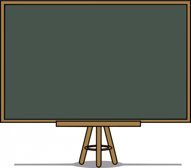 Winsome Inspiration Blackboard Clipart Econhomes Com - Clip Art (770x677)