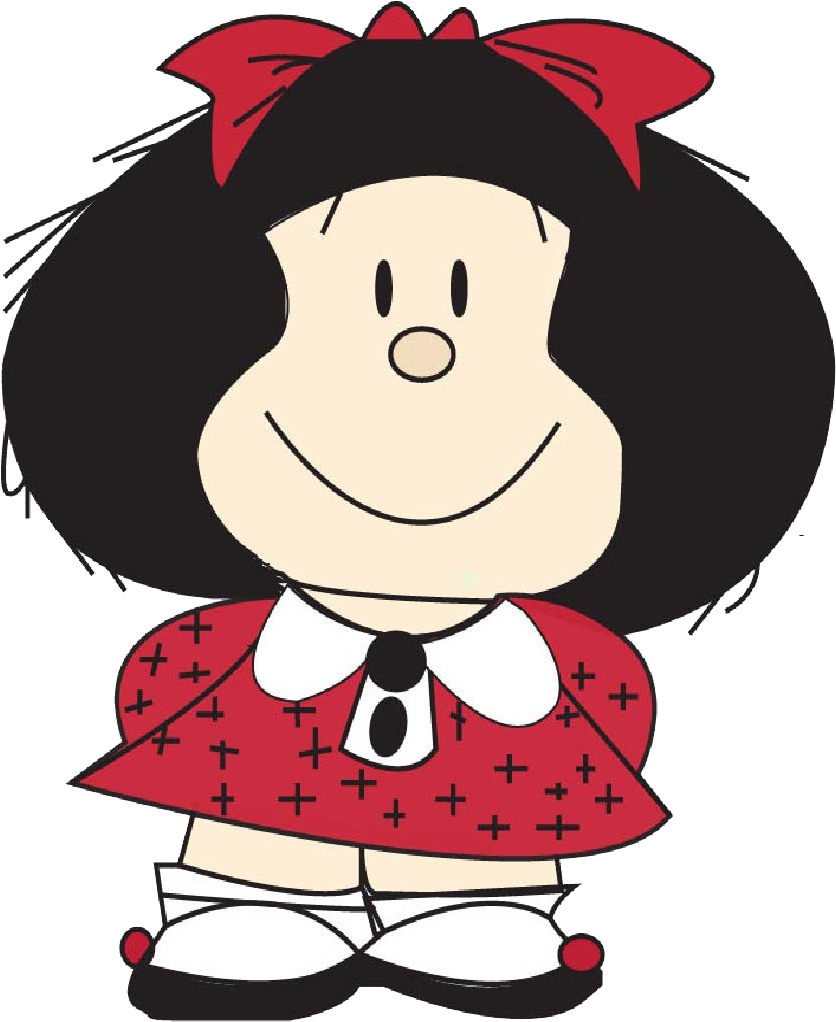 Tiempos De Mafalda - Caricaturas Femeninas (840x1069)