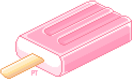 Iceeeeecream ♥ - Isometric Pixel Art (500x306)
