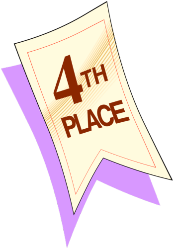 3rd Place Ribbons Clipart - Blog Award (350x501)