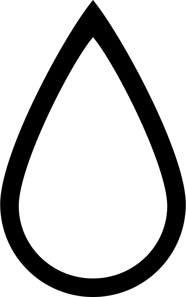 Svg Png Icon Free Download - Raindrop Svg Free Download (614x980)