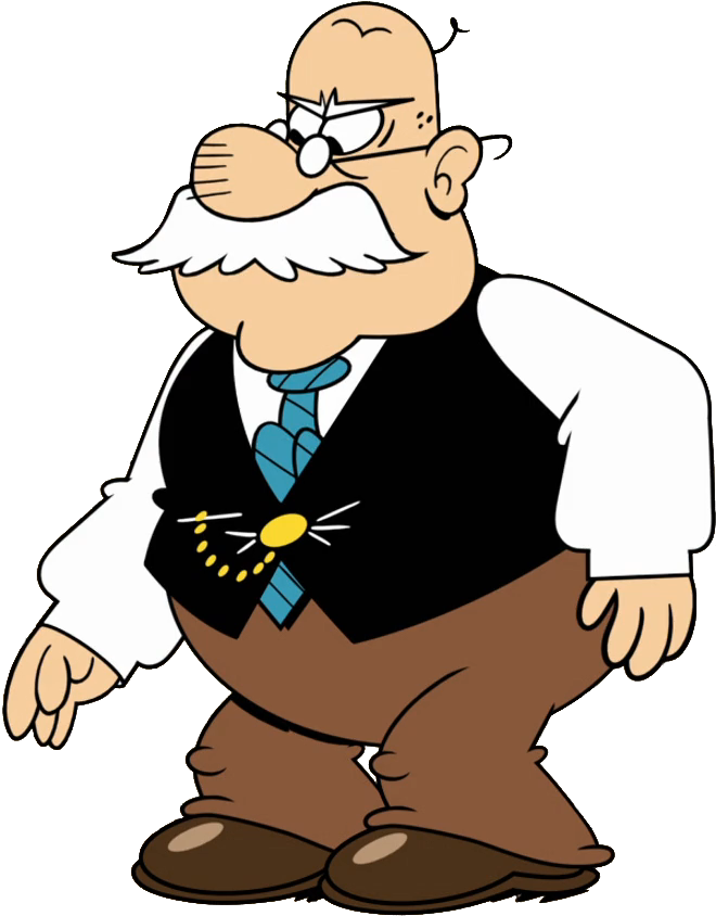 Current - Loud House Mr Grouse (700x845)