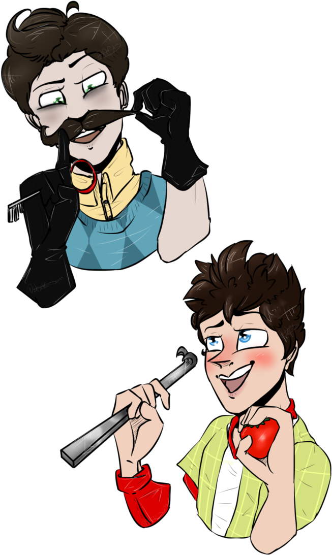 Hello Neighbor By Tigerheartthedeputy - Neighbour X Player Yaoi (706x1130)