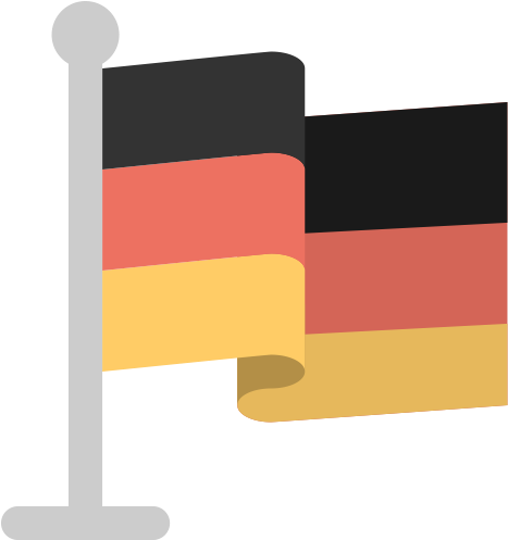 512 X 512 - Bandera Alemania Icono Png (512x496)