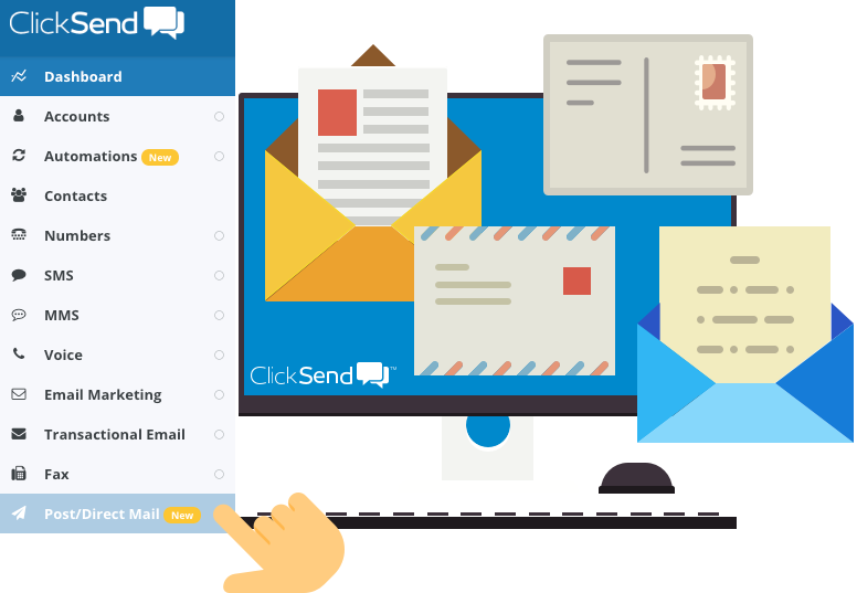 Clicksend Post Zapier - Diagram (776x537)