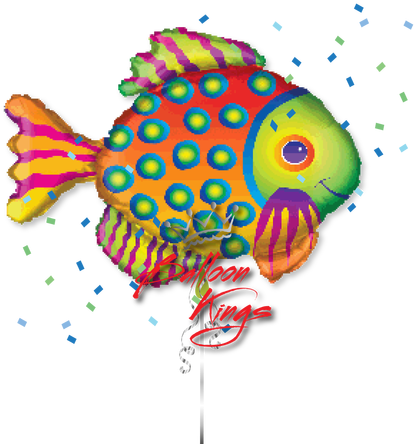 Tropical Fish - Tropical Fish Mylar Balloon 33 (500x500)
