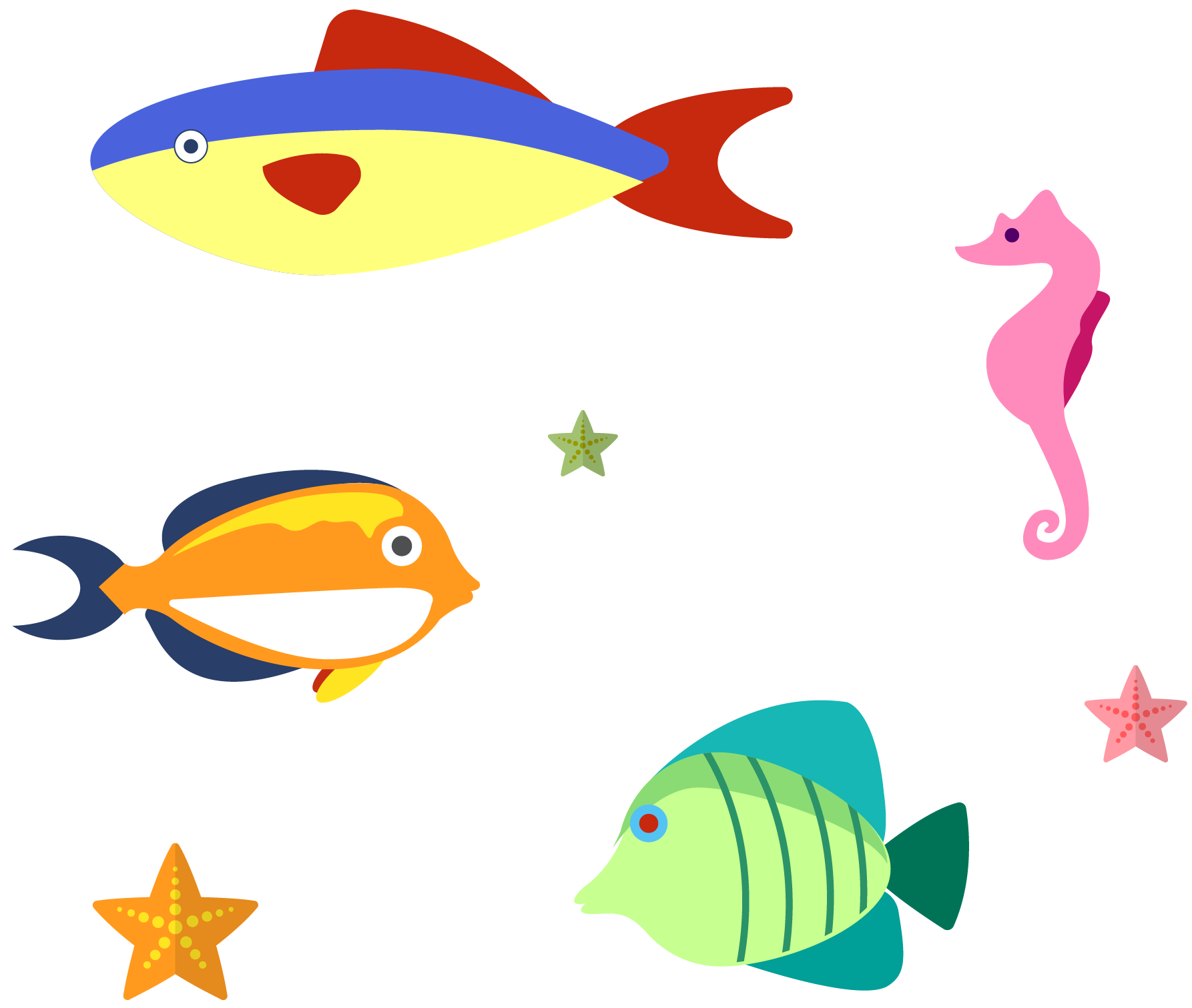 Fish Clip Art - Fish Clip Art (1786x1511)