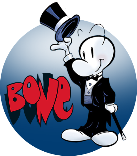 Sci Fi Clipart Non Fiction - Bone #1: Out From Boneville (tribute Edition) (440x500)
