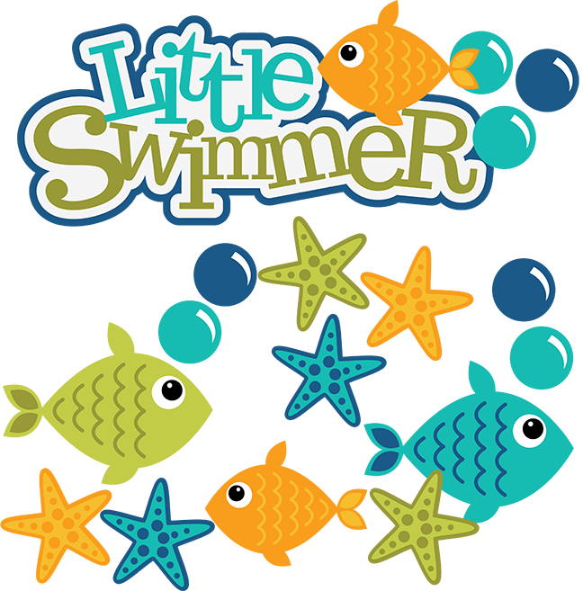 Little Swimmer Svg Scrapbook Files Fish Svg File Fish - Die Cut Fish (648x657)