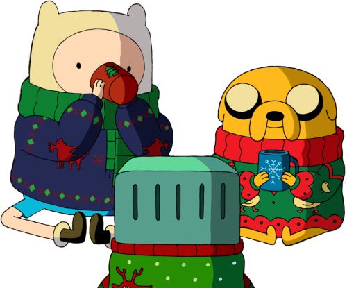 25 Days Of Christmas // Day - Hora De Aventura Navidad (500x415)