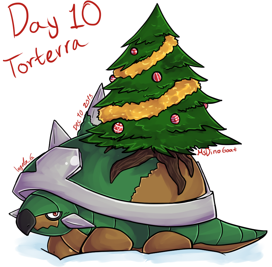 Pokeddexy Day - Christmas Tree (900x900)