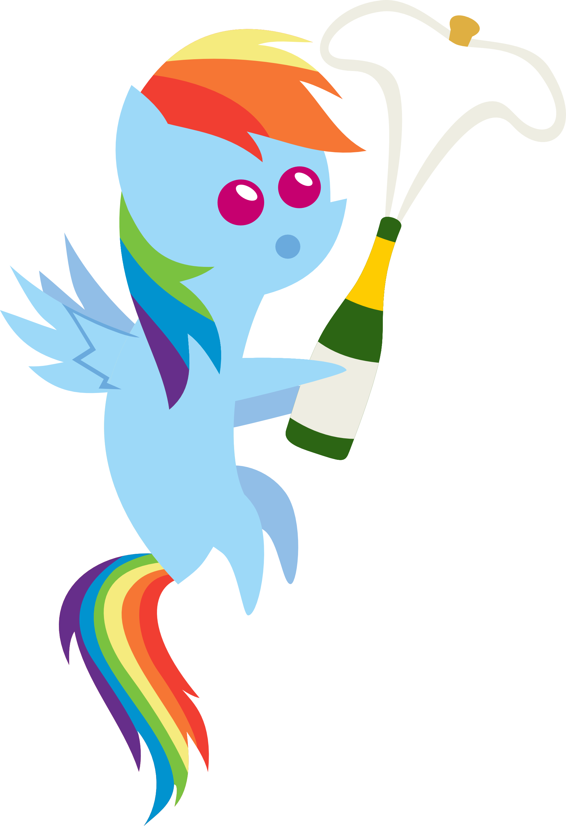 25 Days Of Christmas Ponies- Day 4 Rainbow Dash By - Illustration (1922x2804)