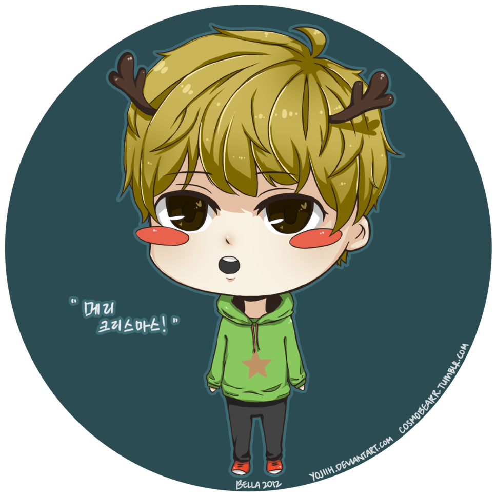 Exodus Chibi Love, Love, Love Christmas Day - Exodus Chibi Love, Love, Love Christmas Day (1024x1024)