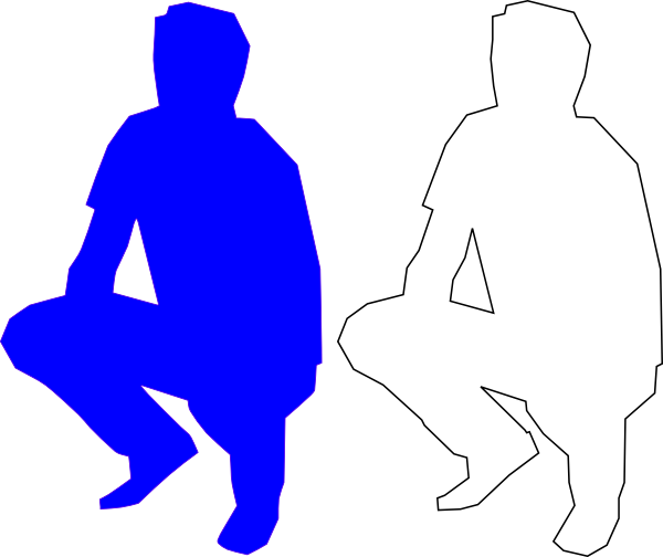 Draw A Squatting Person (600x504)