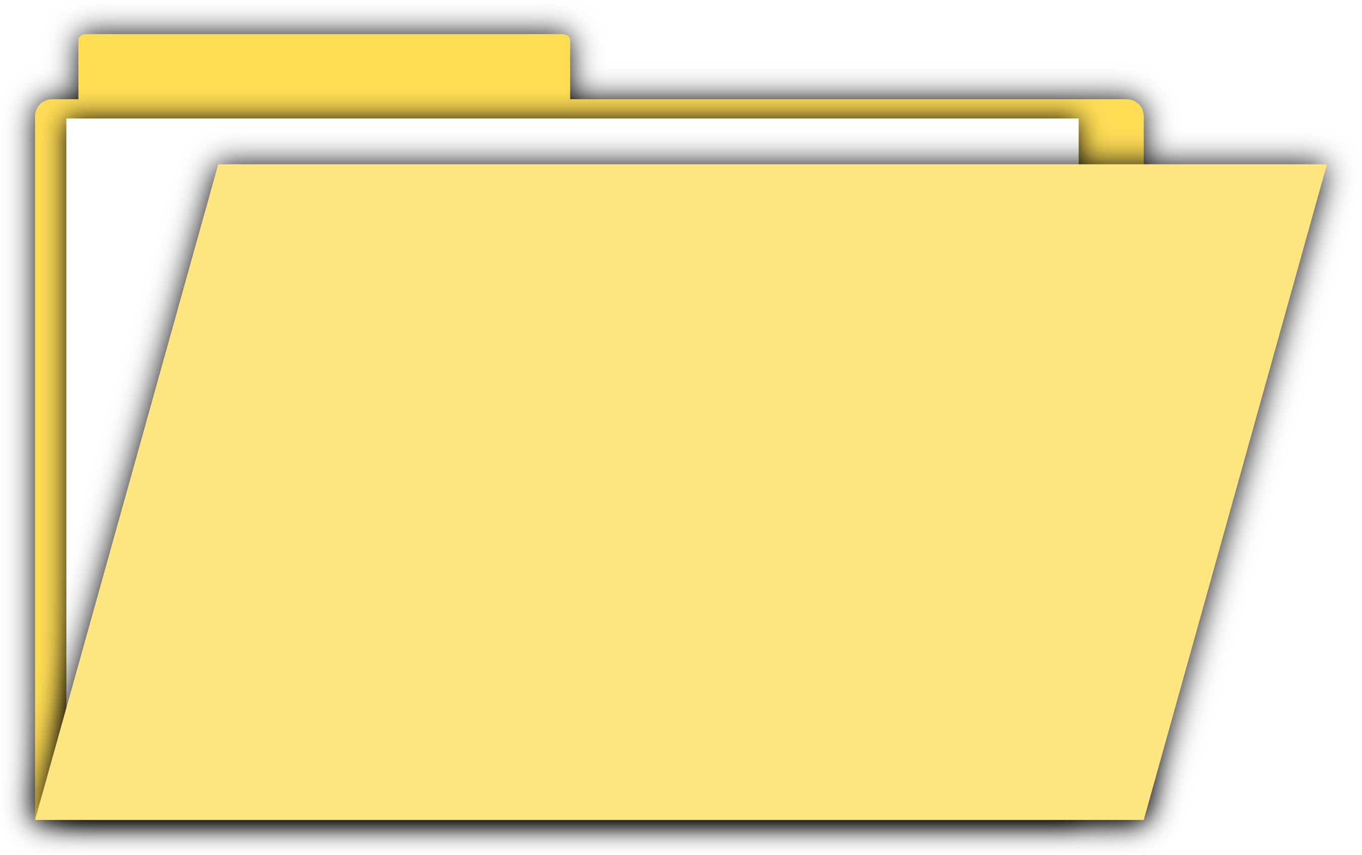 File Folder By Fluffgar File Folder By Fluffgar - File And Folder Png (2691x1689)