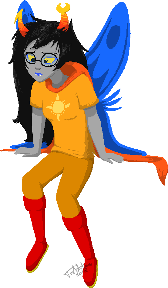 More Like O Hai, Vriska - Confused Vriska (600x1000)