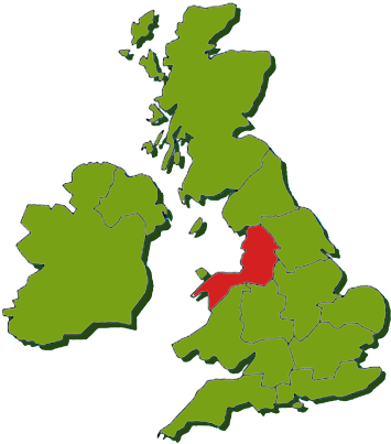 Where We Deliver - Map Of Uk (375x534)