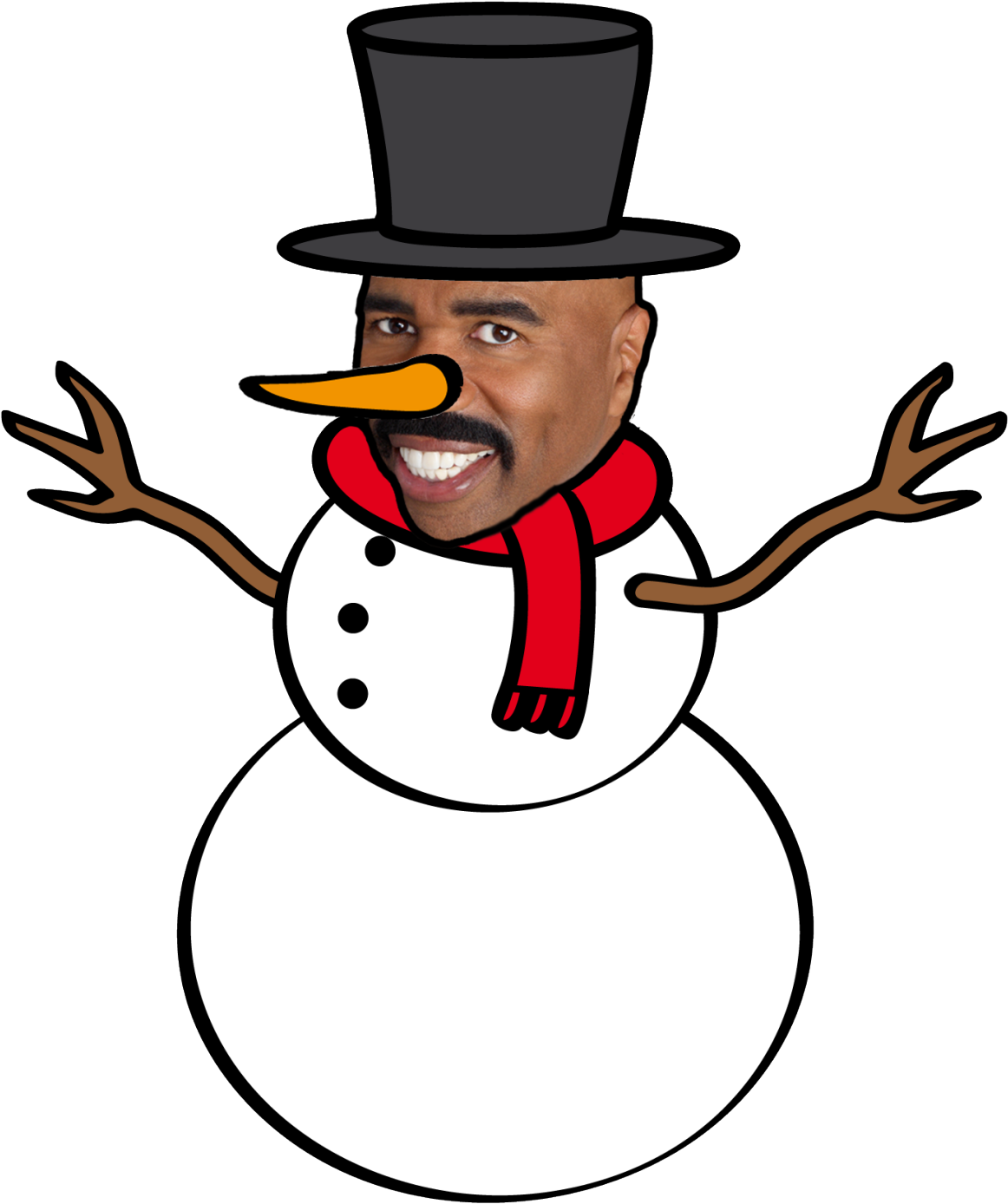 Snowman Clipart Png - Snowman Clipart No Background (1280x1529)