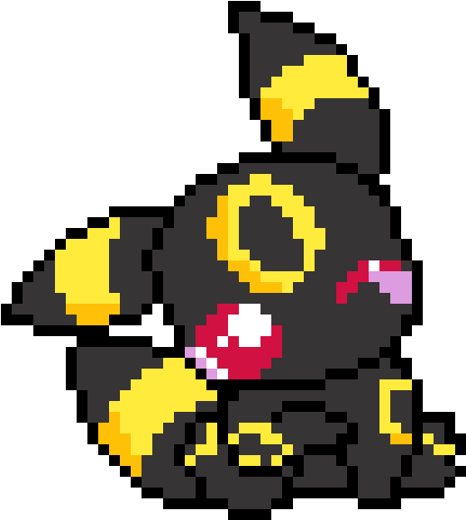 Umbreon - Punto De Cruz De Pokemon (1200x1200)