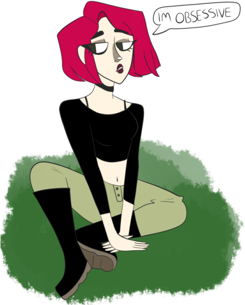 I Want Her 2 Thrive - Cartoon (500x628)