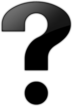 Question Mark Clip Art Black And White Png - Question Mark White Background (512x512)