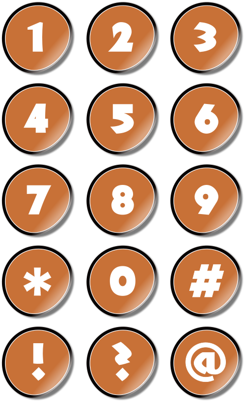 Number Icons Free Download - Full Size PNG Clipart Images Download