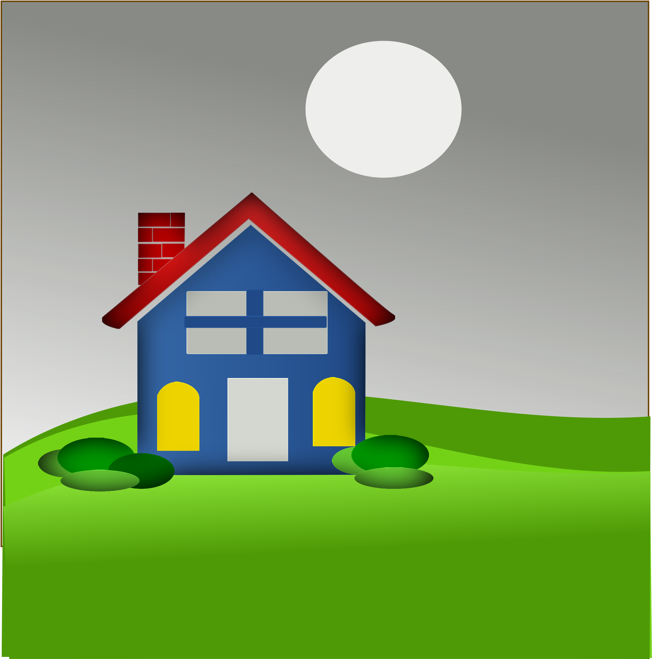Cool-home - Cool House Clipart (2400x2400)