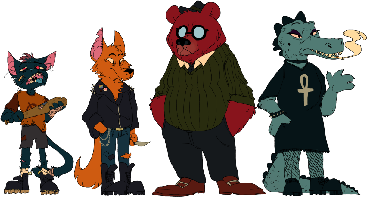 Trash Mammals - Night In The Woods (1280x720)