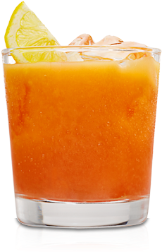 Download - Orange Juice Glass Png (456x363)