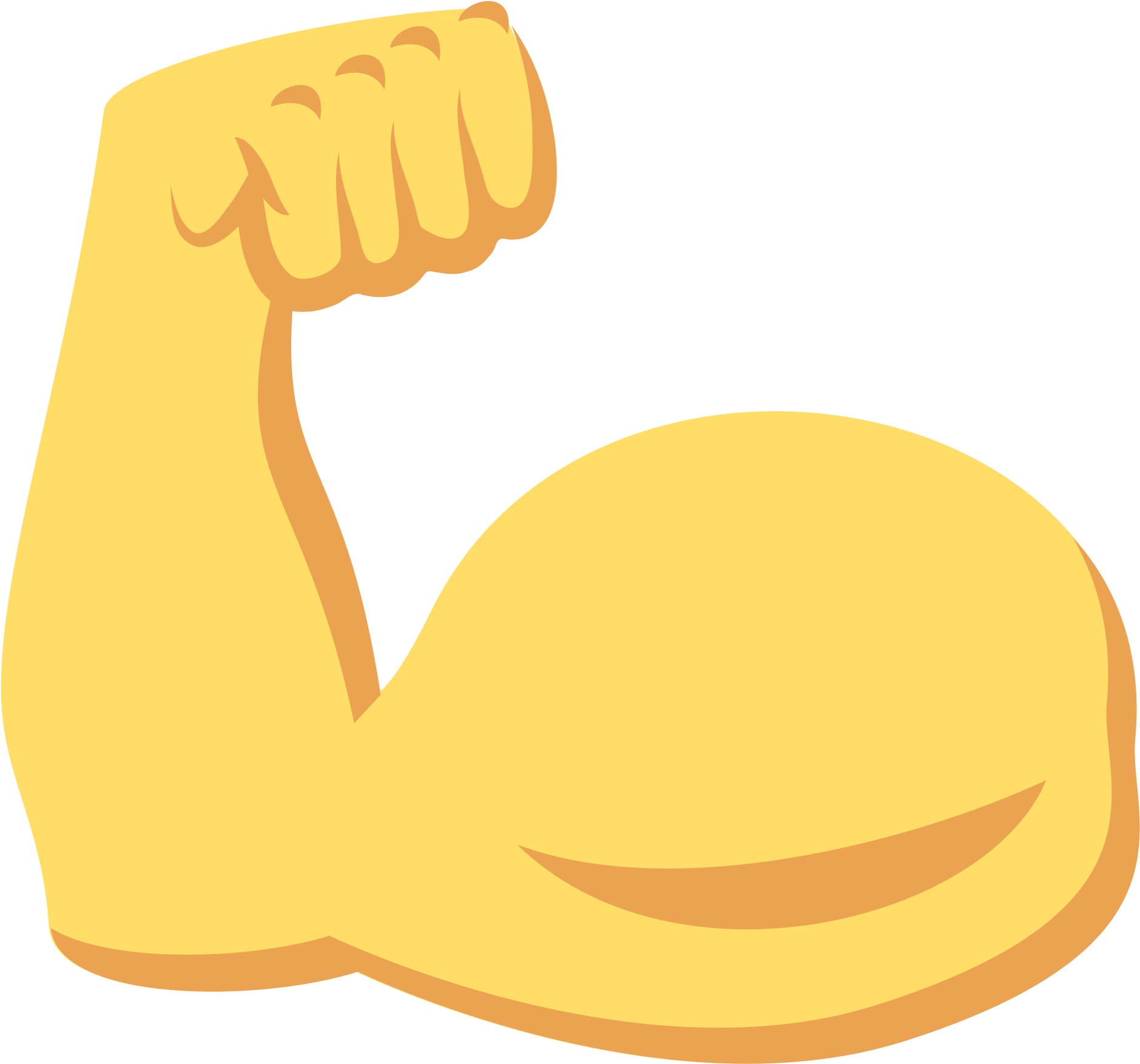 Open - Muscle Emoji (2000x2000)