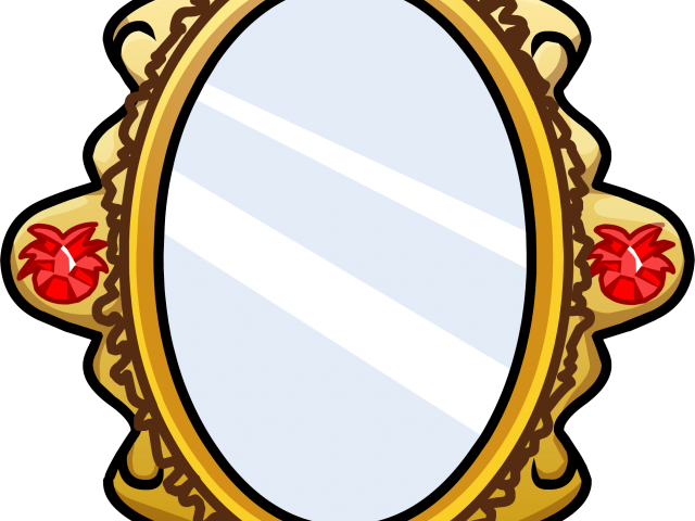 Mirror Clipart Ornate Mirror - Espejo De Evie Descendientes (640x480)