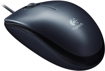 Computer Mouse - Mouse Usb Logitech M100 (500x429)