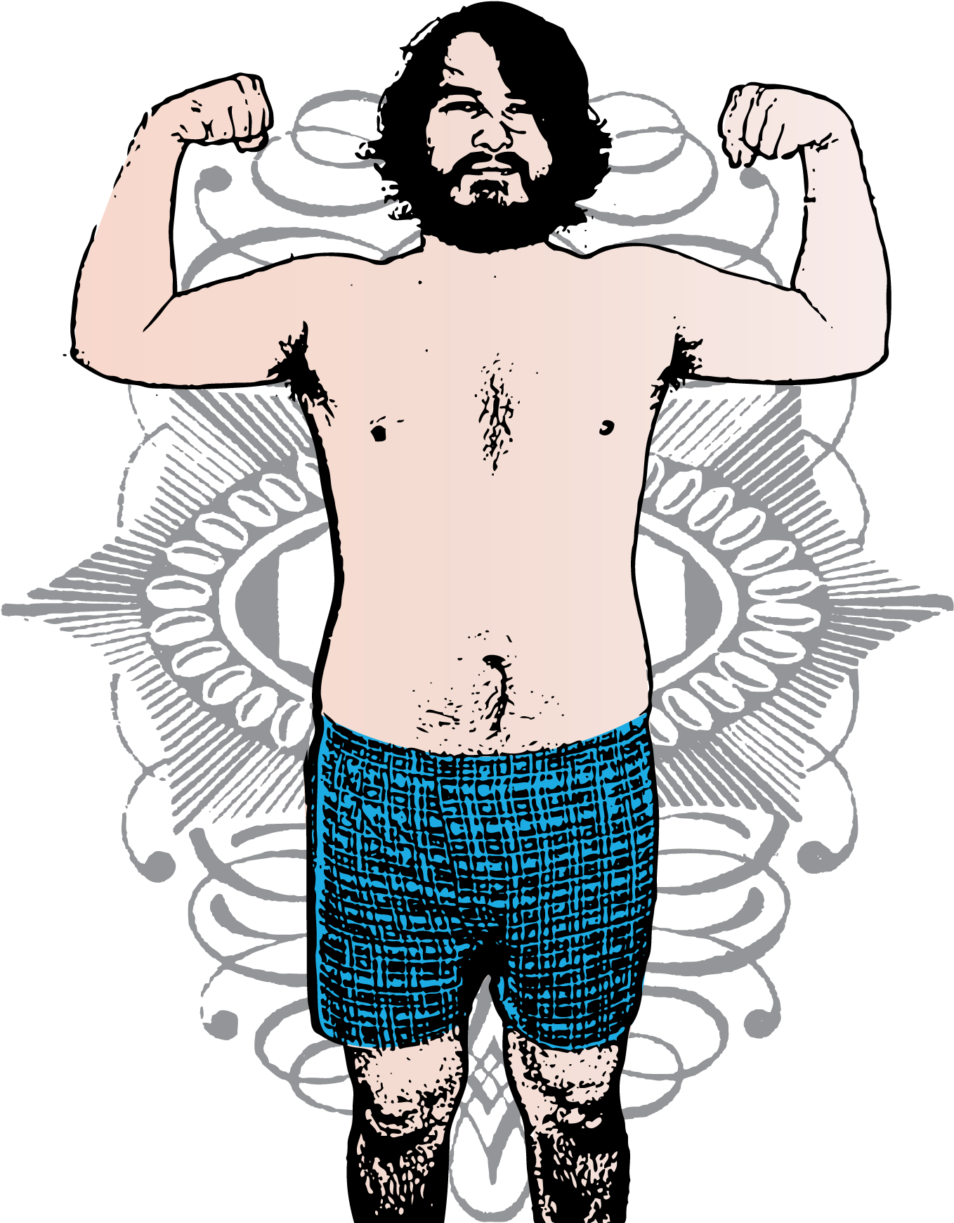 Chris Flexing His Biceps - Posterazzi Nautical Advice 7 Poster Print By Z Studio (1775x1775)
