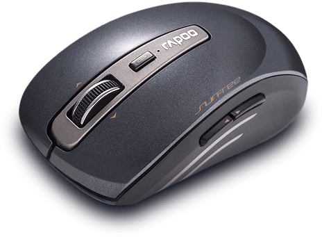 Rapoo 3920p Reliable 5g Wireless Laser Mouse Mice Black - Rapoo 3920p 5g Anti-interference Wireless Transmission (585x450)